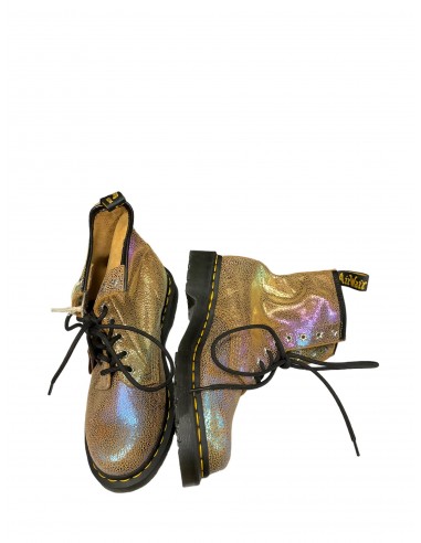 Boots Combat By Dr Martens In Gold, Size: 7 Comparez plus de prix