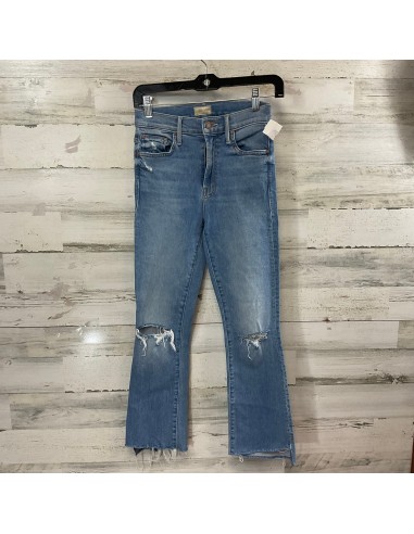 Jeans Cropped By Mother Jeans In Blue Denim, Size: 0 commande en ligne