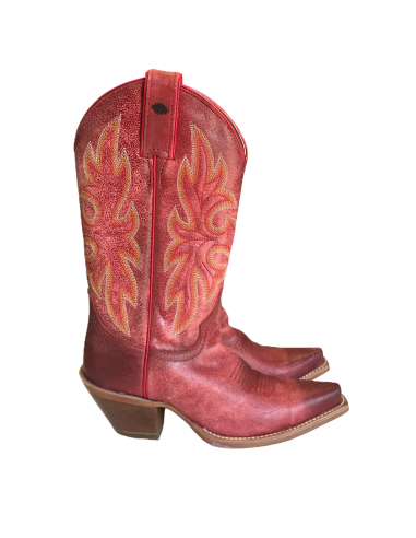 Boots Western By Harley Davidson In Red, Size: 5.5 s'inspire de l'anatomie humaine