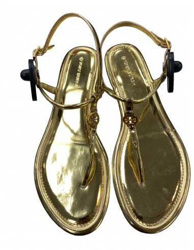 Sandals Designer By Tory Burch In Gold, Size: 8.5 s'inspire de l'anatomie humaine