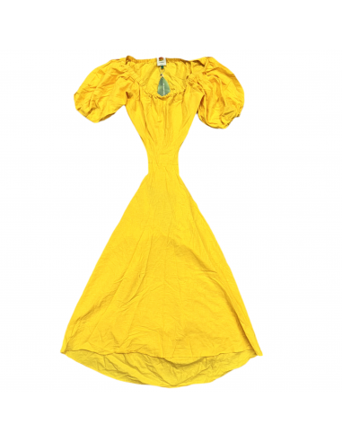 Dress Casual Midi By Farm Rio In Yellow, Size: L Découvrez la collection