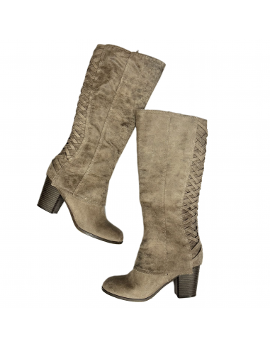 Boots Knee Heels By French Connection In Taupe, Size: 8 votre restaurant rapide dans 