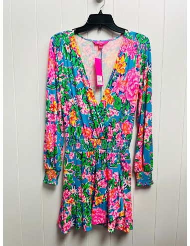 Dress Casual Short By Lilly Pulitzer In Blue & Pink, Size: Xs la colonne vertébrale