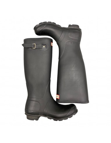 Boots Rain By Hunter In Black, Size: 7 destockage