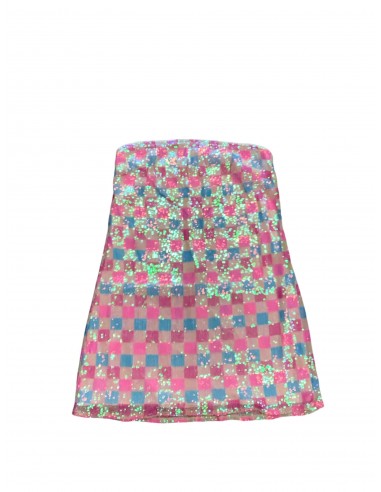 Dress Party Short By Mumu In Blue & Pink, Size: L d'Europe débarque