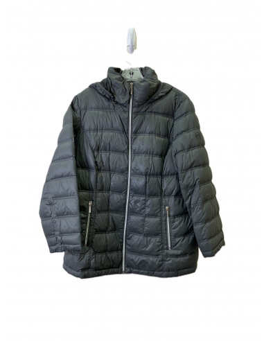 Coat Puffer & Quilted By Michael Kors In Green, Size: 1x chez Cornerstreet bien 