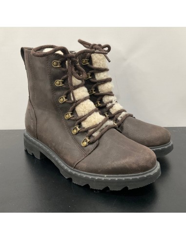 Boots Combat By Sorel In Brown, Size: 8.5 brillant des détails fins