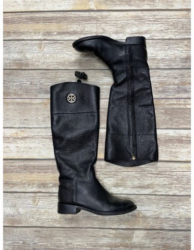 Boots Designer By Tory Burch In Black, Size: 6.5 pas cher chine