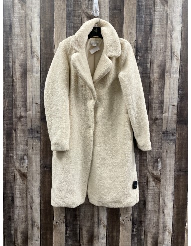 Coat Faux Fur & Sherpa By Rachel Zoe In Cream, Size: M Voir les baskets