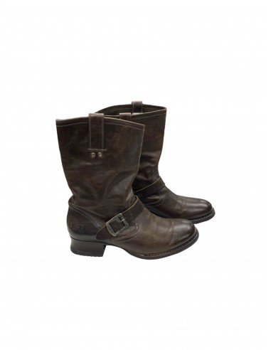 Boots Mid-calf Heels By Frye In Brown, Size: 9 Le MVP de beaucoup