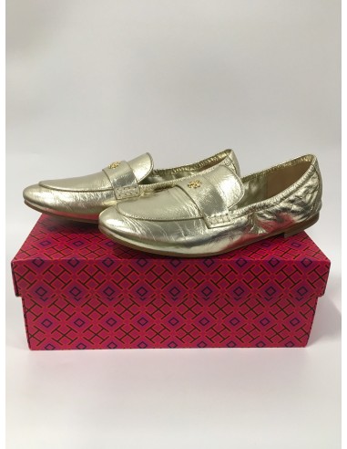 Shoes Flats By Tory Burch In Gold, Size: 9 brillant des détails fins