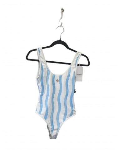 Swimsuit Designer By Casablanca In Blue & White, Size: Xs store